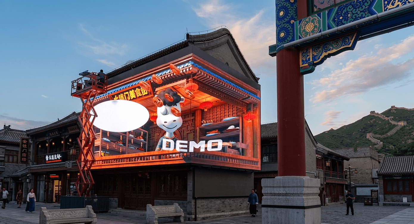 Outdoor 3D Large Screen